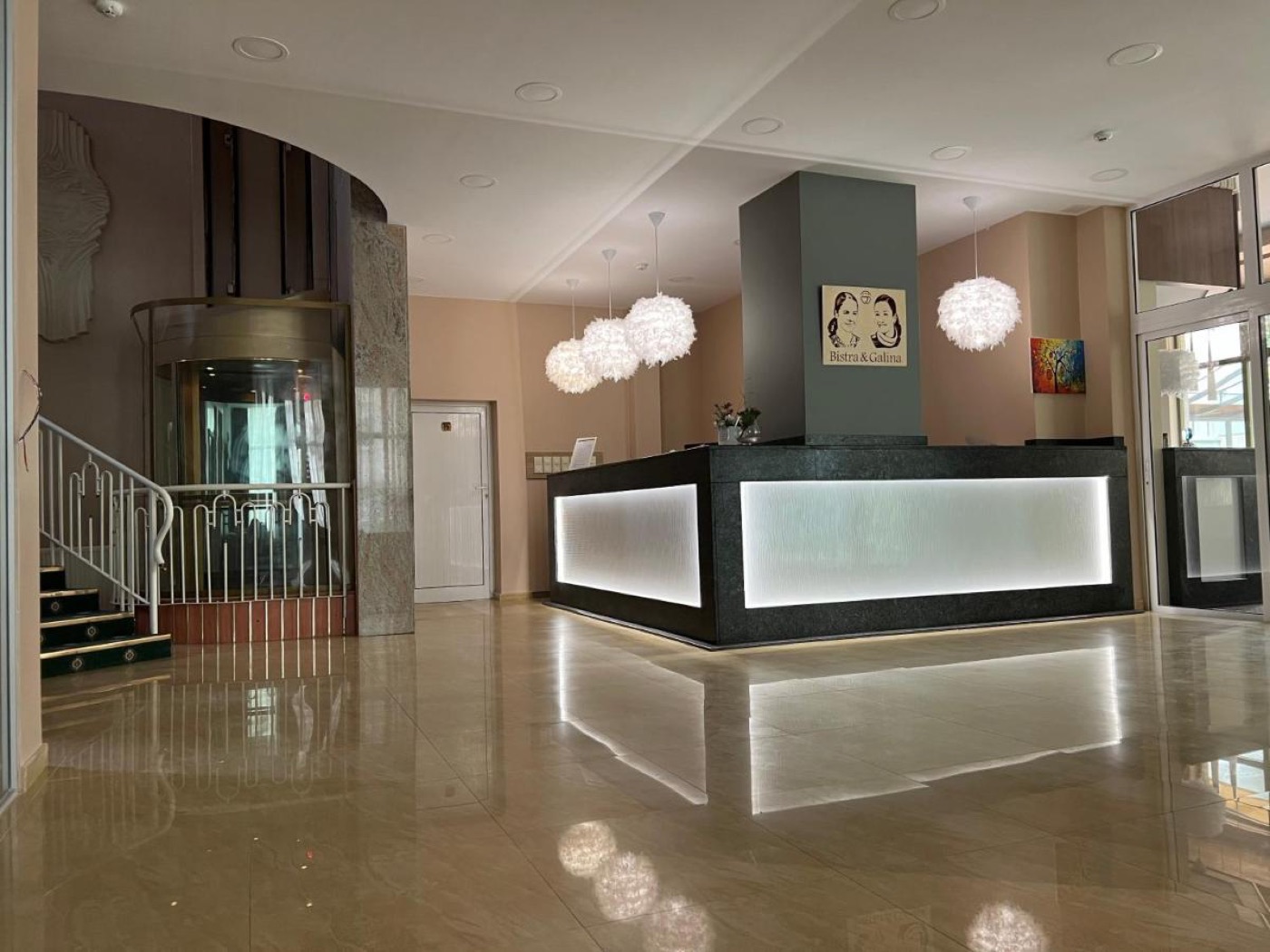 Hotel lobby